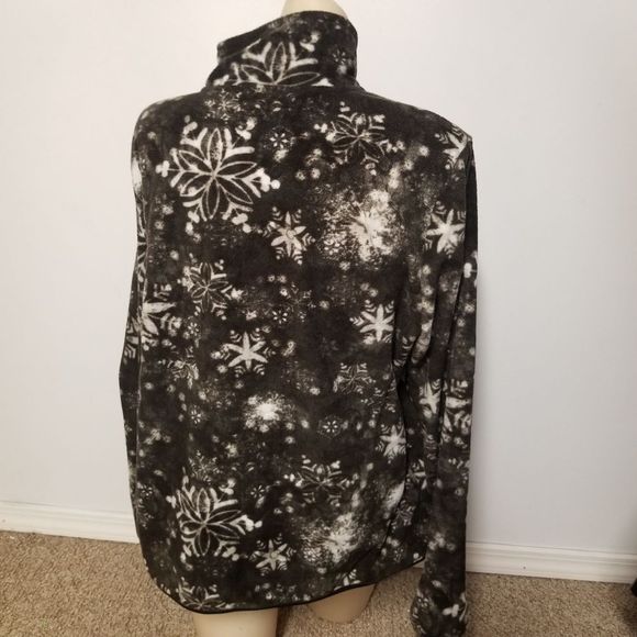 Jason Maxwell XL fairlane Fairycore Frozen snowflakes long sleeve Sweater womens - Picture 8 of 10